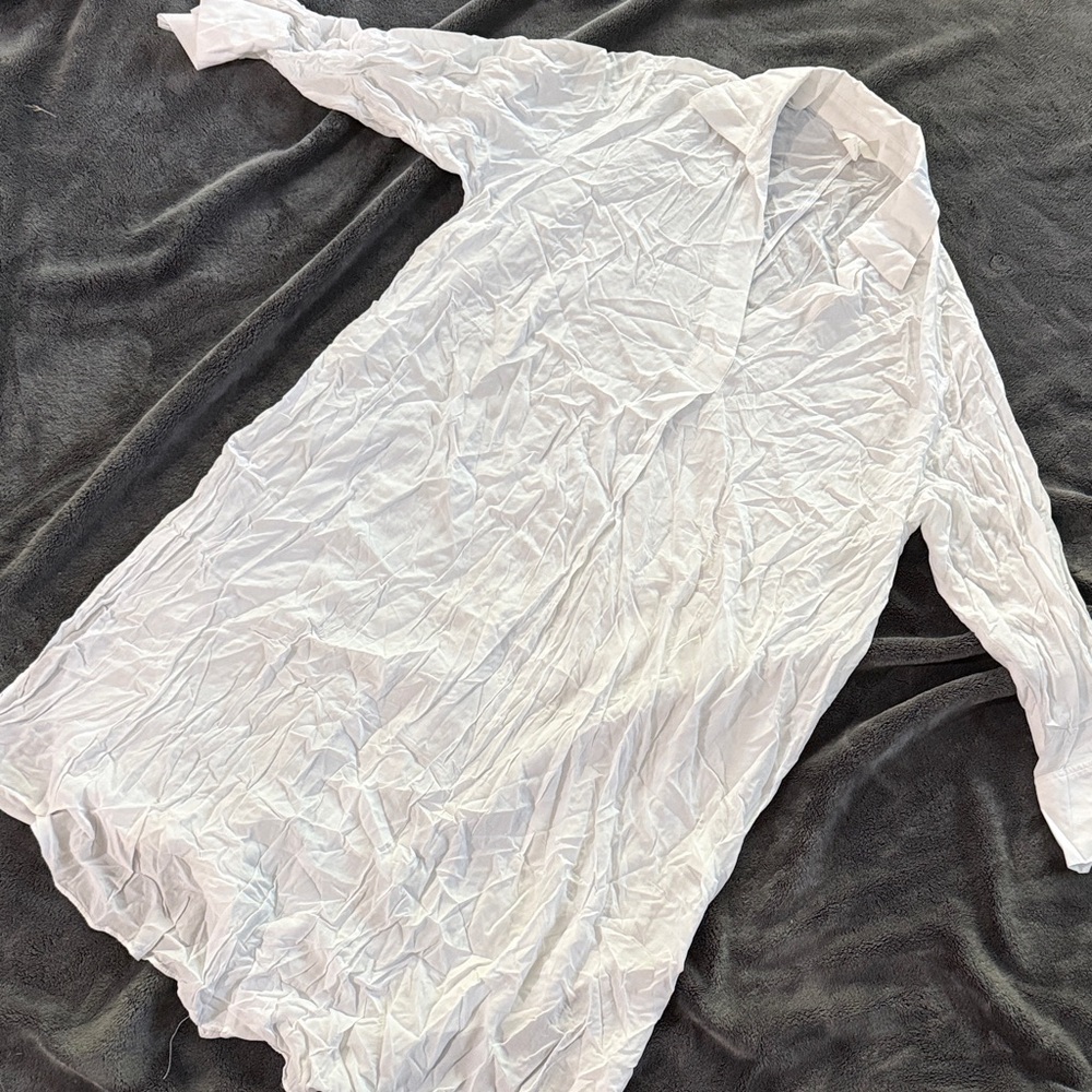 Classic White Long Sleeve Top